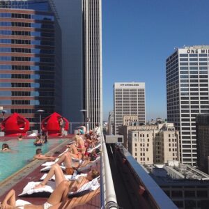 The Standard LA rooftop bar