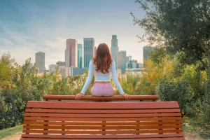 vista hermosa park downtown los angeles california usa