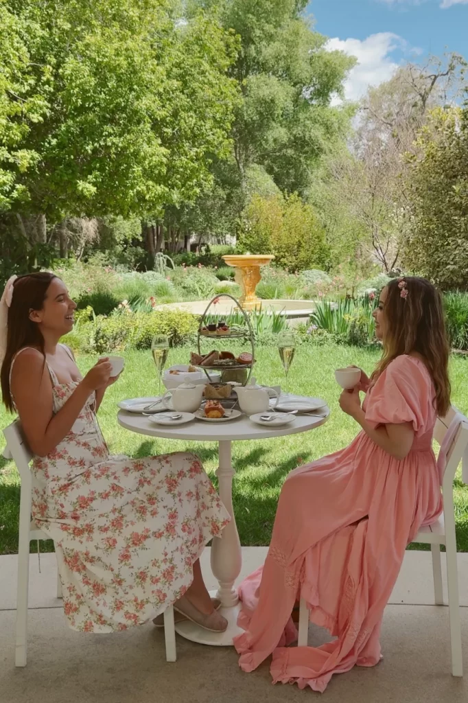 Huntington Rose Tea Garden in LA County