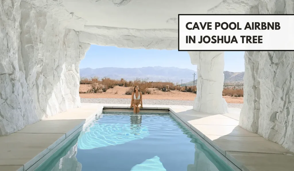 Cave Pool Airbnb Joshua Tree California